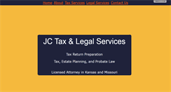 Desktop Screenshot of jctaxlaw.com